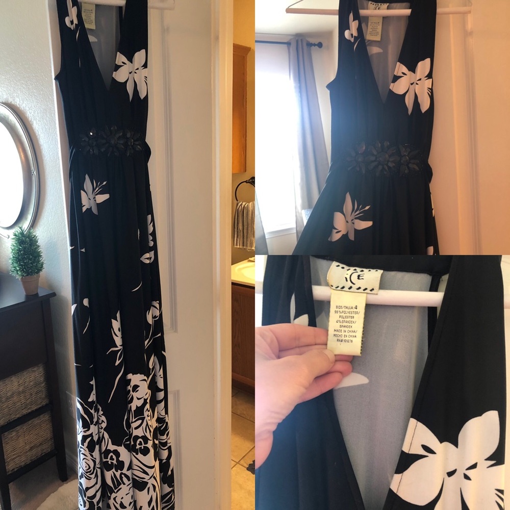 Beautiful ICE halter style maxi